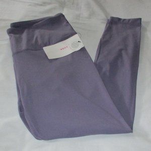 YOGALICIOUS Lilac Mist Yoga Jogger High Rise Pants XL NWT